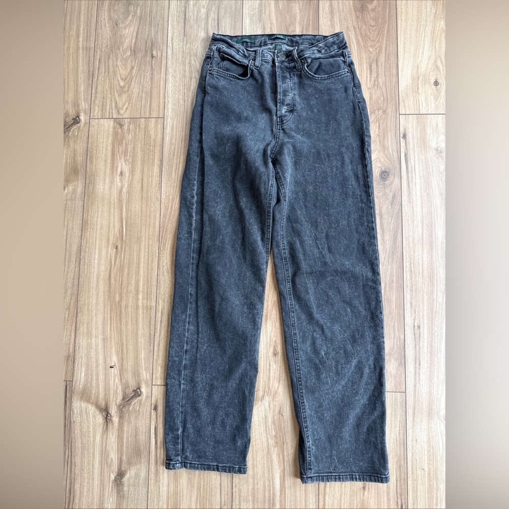 Wild Fable Women’s Super High Rise Straight Black Jeans Size 6